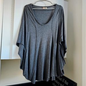 French Connection L Gray Blouse